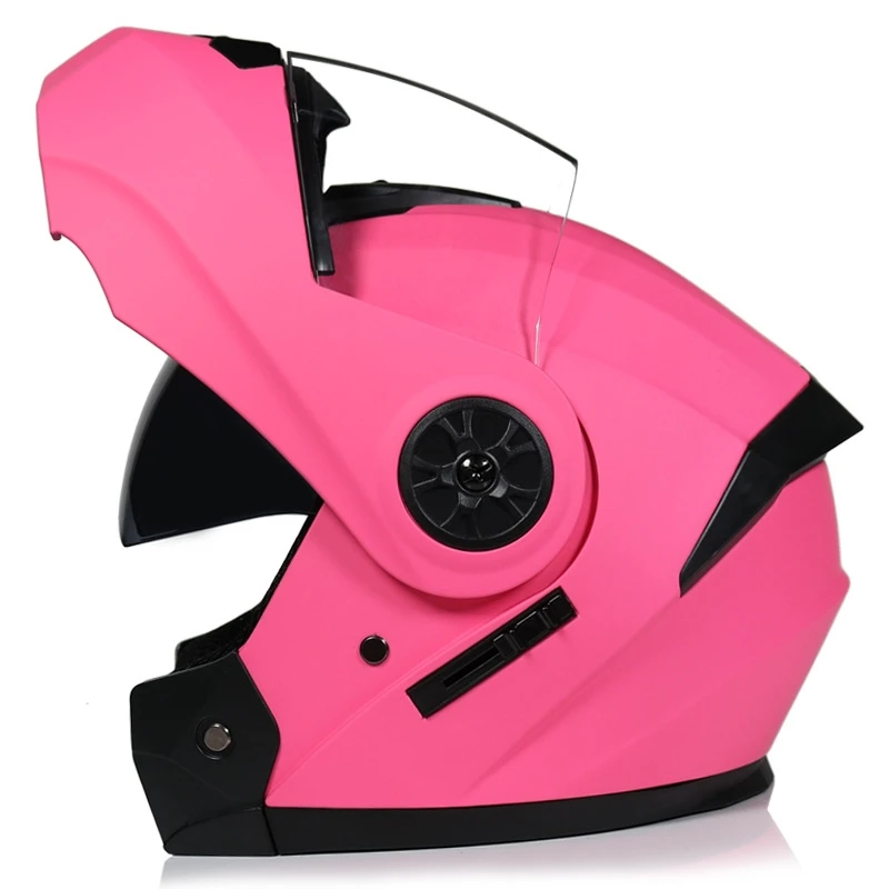 Мотоциклетный шлем откидной с двойными стеклами для мужчин и женщин|Шлемы| |