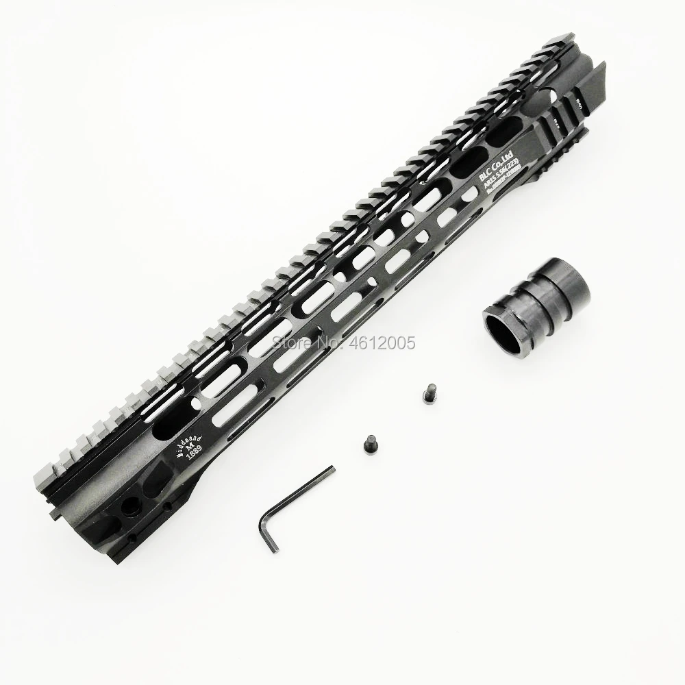 15 дюймовая тактическая защитная накладка MLOK свободный поплавок супер тонкая ar