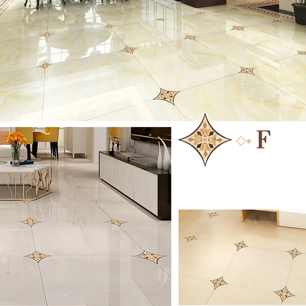 Самоклеящиеся диагональные наклейки для плитки s на пол стену ванной комнаты 3D