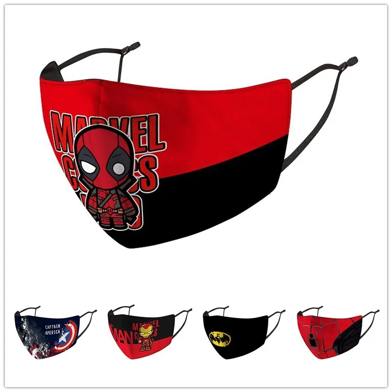 Маски Железного человека Дэдпула Халка для детей мультяшный косплей костюм