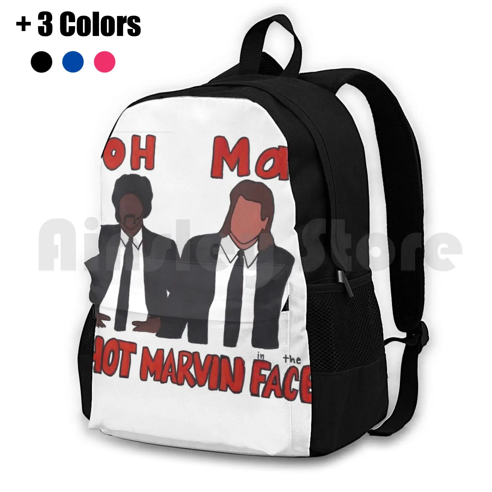 

Pulp Fiction-Jules And Outdoor Hiking Backpack Riding Climbing Sports Bag Pulp Fiction Quotes Movies