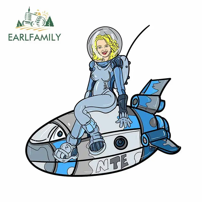 Автомобильная наклейка EARL FAMILY для подводной лодки 13 см х 12 8 красивое креативное