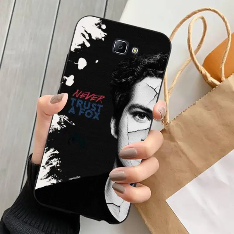 Милый блестящий чехол FHNBLJ teen wolf stilinski для телефона Samsung J4 PLUS J7PRO J5 J6 J7 PRIME neo 2016 2018 J8 |