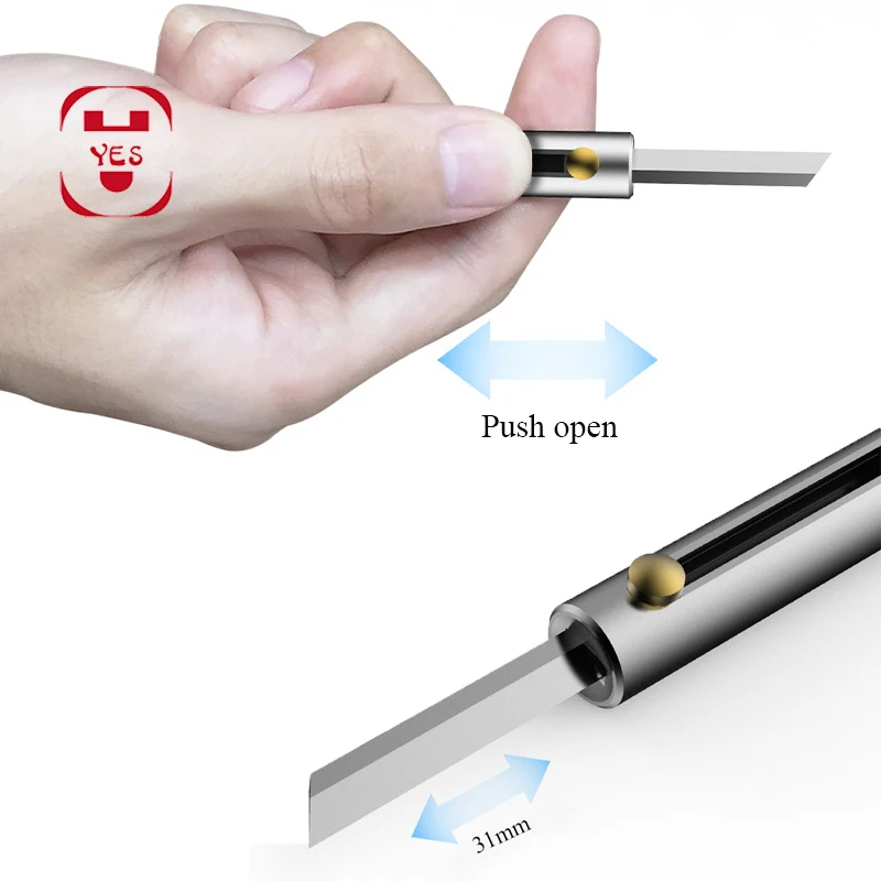 Складной телескопический нож CS Go портативный мини-резец для повседневного