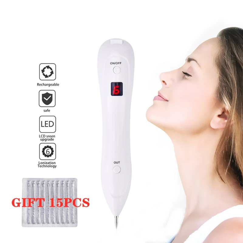 Средство для удаления шкурки плазменная ручка очиститель черные точки 6 уровней