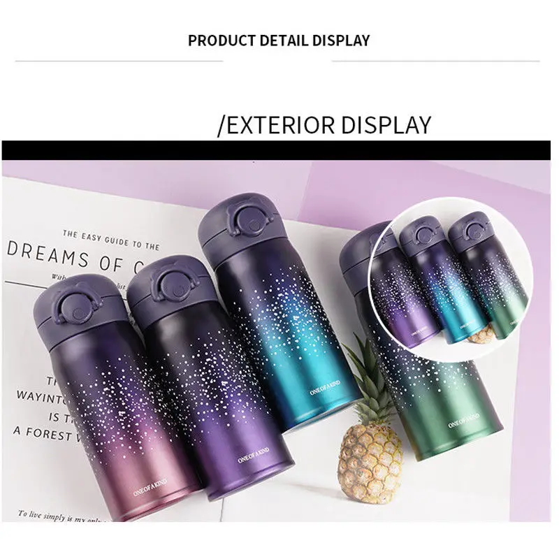 500 мл гидро колба из нержавеющей стали холодная вода вакуум портативный