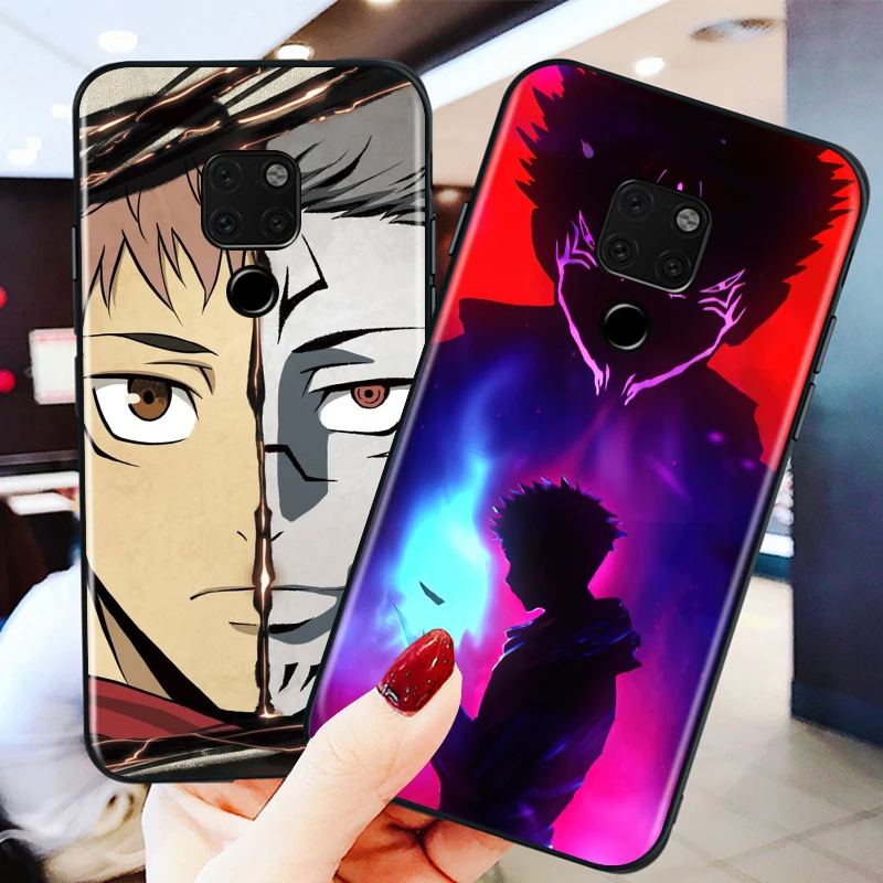 

Color painting-jujutsu Kaisen for huawei Mate 10 20 30 40 Lite Pro X Lite RS Plus TPU Black Phone Case
