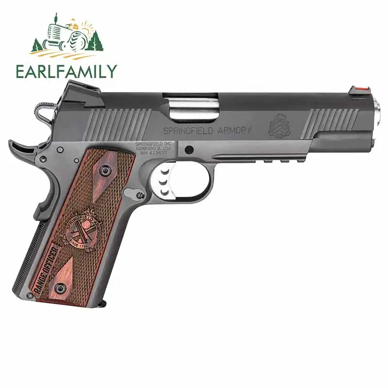 EARLFAMILY 13 см x 8 1 автомобильные Переводные картинки для Спрингфилда 1911 офицера
