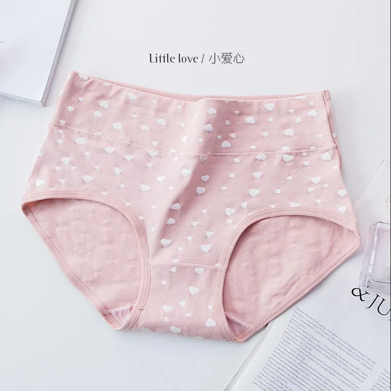

ET2910 Girl 100% Cotton Underwear Breathable Soft Lingerie Female Briefs Panty 4PCS/Set Sweet Kids Underpants