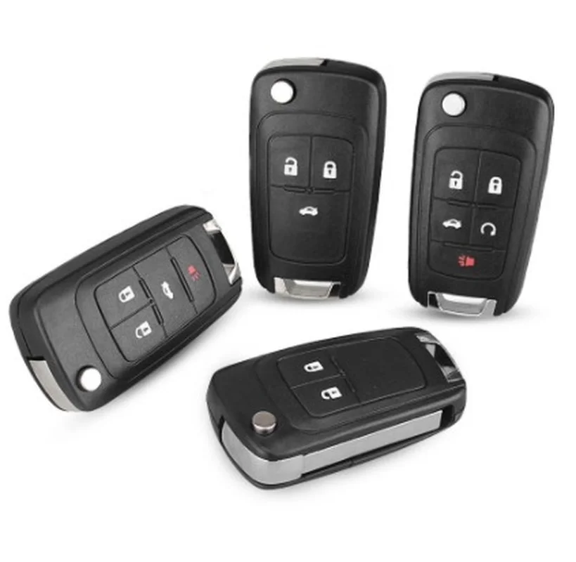 

For OPEL/VAUXHALL for Astra J Corsa E Insignia Zafira C 2009 2010 2011 2012 2013 2016 Flip Folding Remote Key Case No Logo