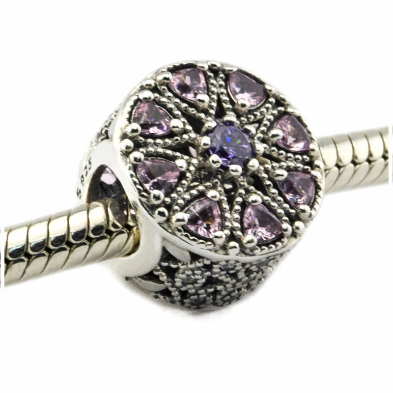 

Shimmering Medallion Crystal Beads for Silver 925 Original Charms Bracelets Silver 925 Jewelry Charm Beads for Jewelry Making
