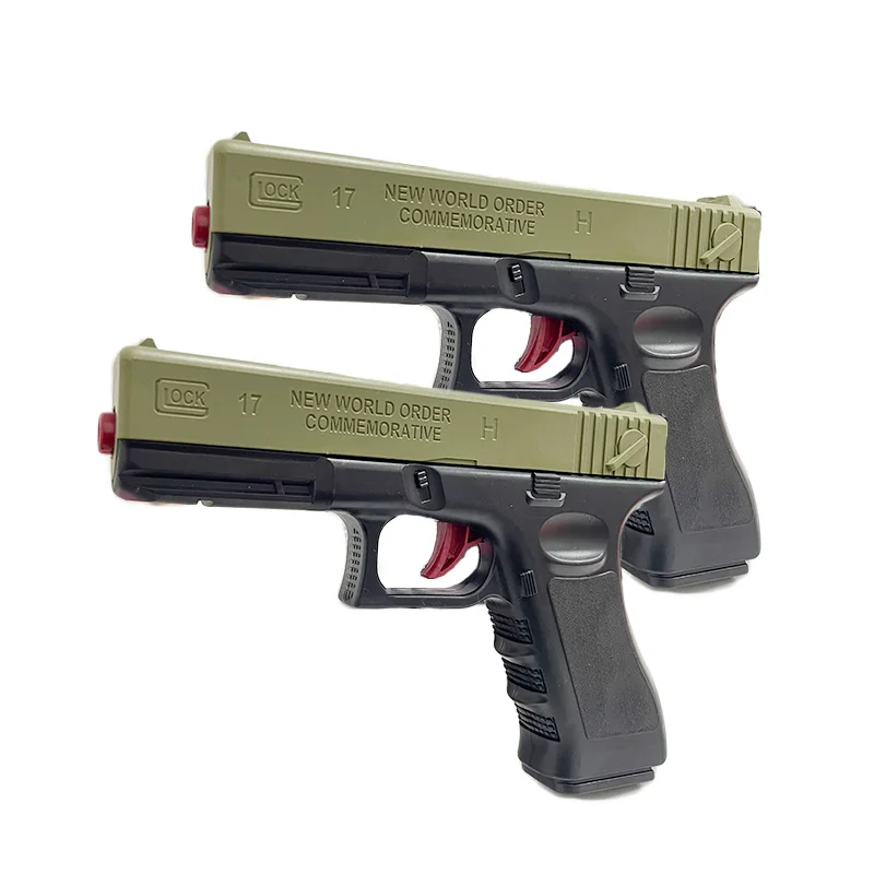 2 шт./компл. Пластик Glock пистолет игрушки 6 мм вода гель мяч оружие в воде детские