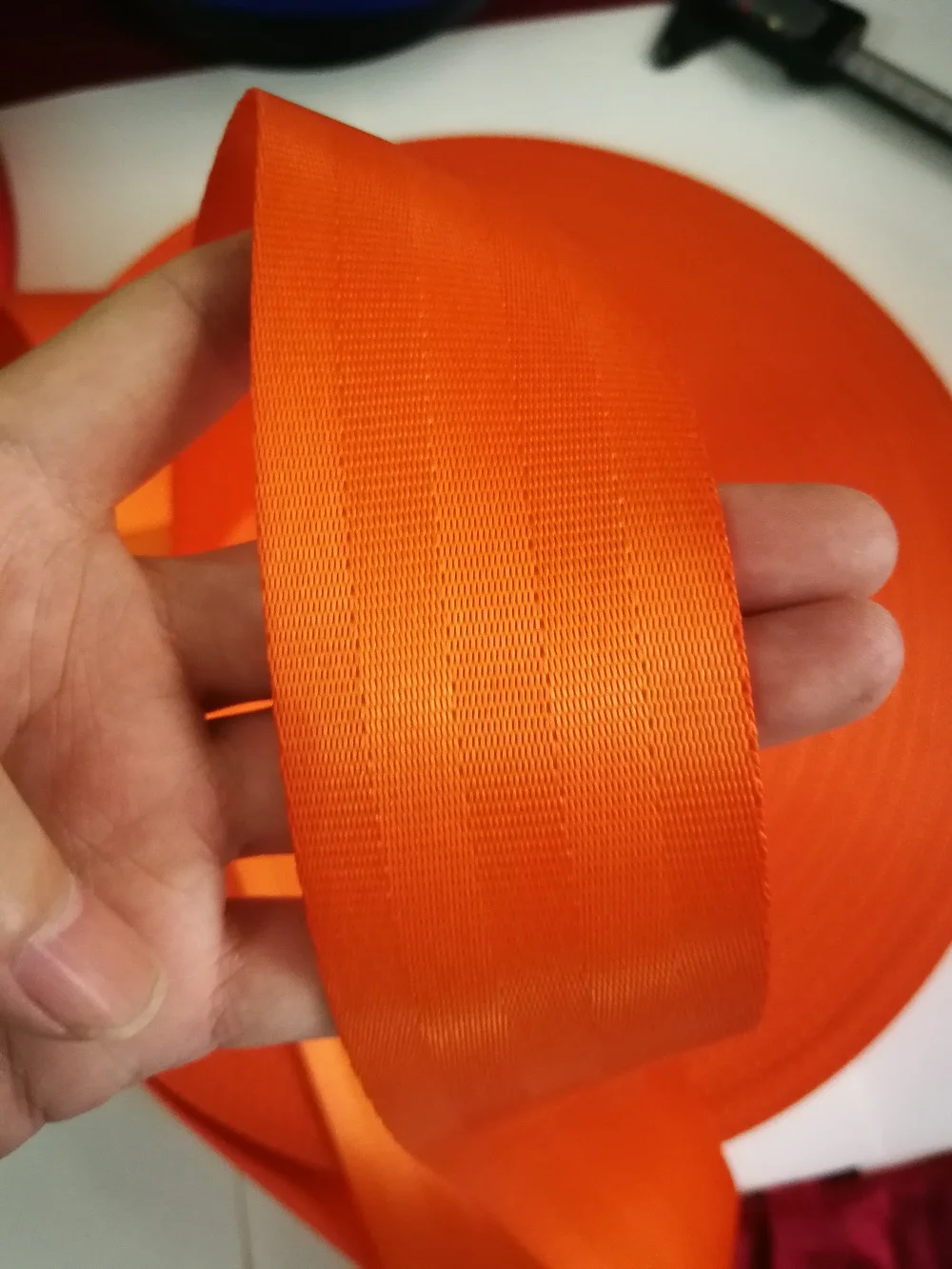 Оранжевый автомобильный модифицированный ремень безопасности 3m-30M стандарт 3C