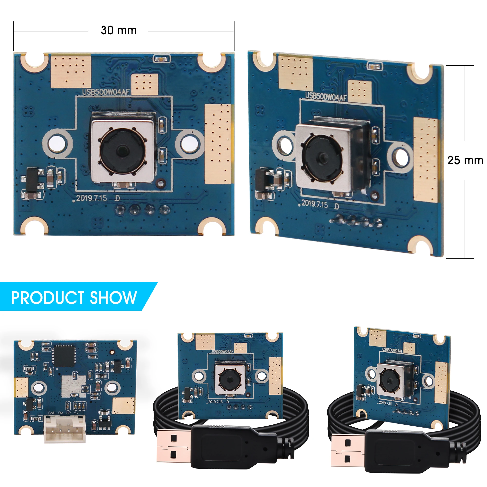 5MP 2592X1944 60 градусов Автофокус HD объектив 1/4 &quotCMOS OV5640 micro 30*25 мм Плата usb модуль