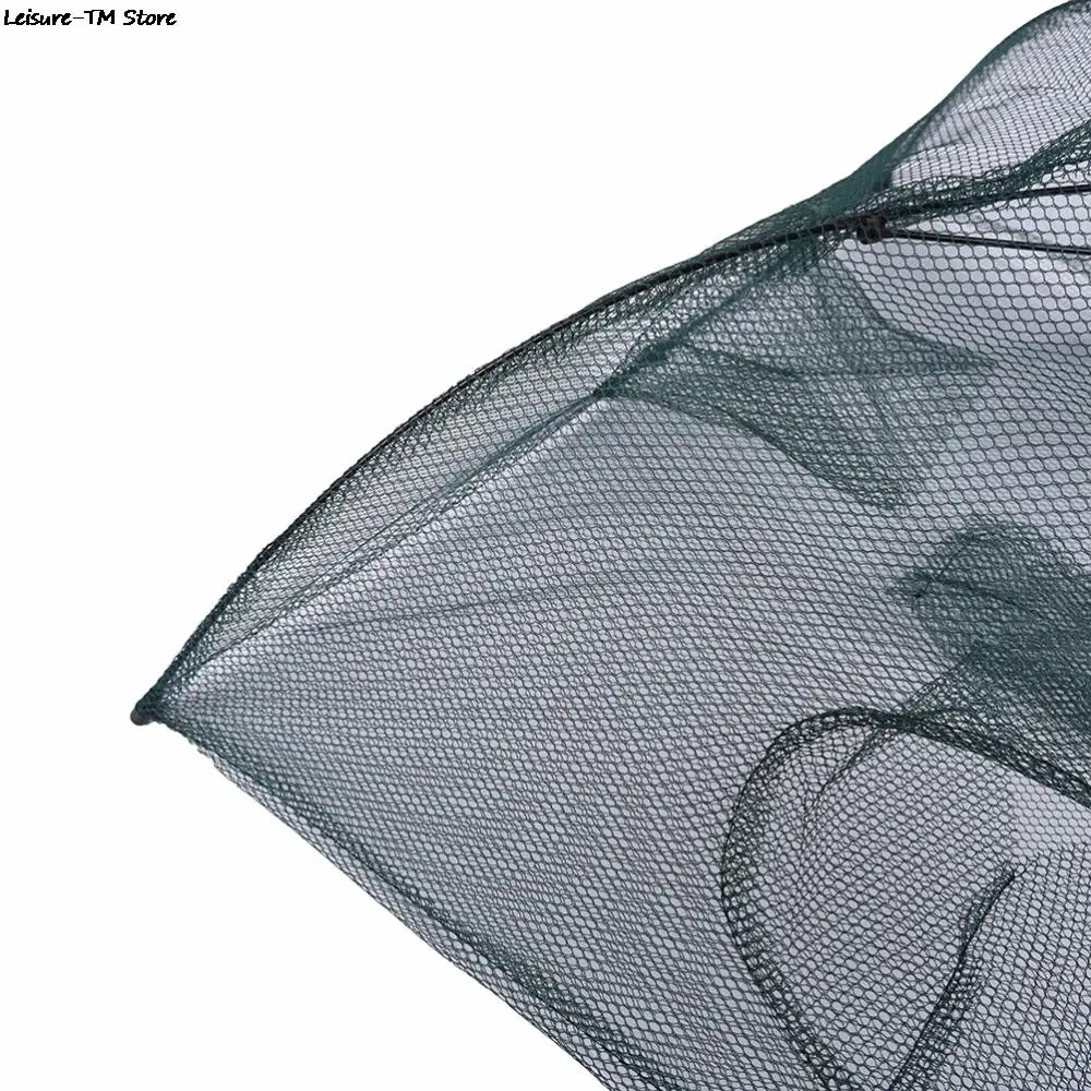 Автоматическая Рыболовная Ловушка для креветок 4 отверстия сетчатая приманка