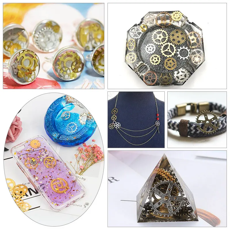 Золотой серебряный цвет металл 3D смешанные колеса материал для наполнения