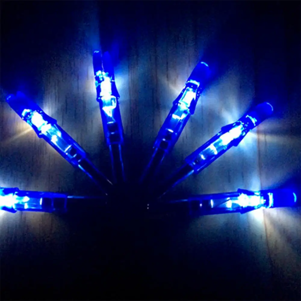 12 шт./компл. светодиодсветодиодный Люминесцентная стрела с хвостом уличная