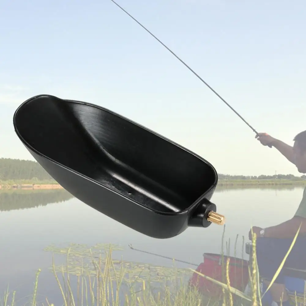 

50%HOT Fashion Carp Fishing Tool Baiting Lure Thrower Bait Spoon Scoop Coarse Tackle