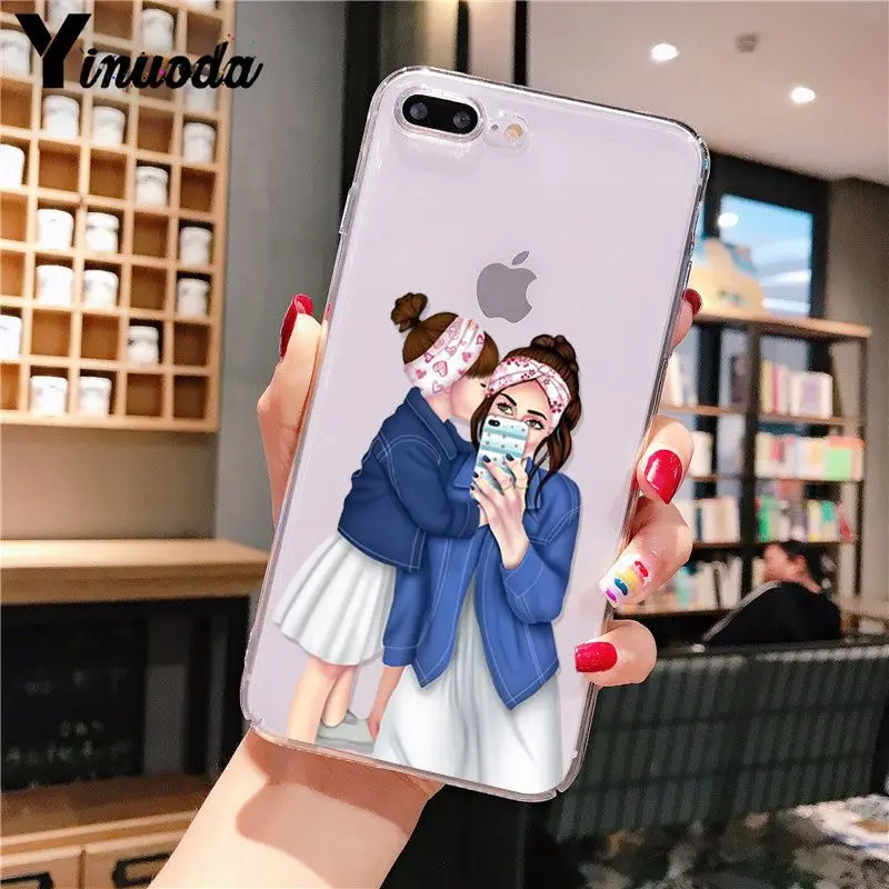 11pro MAX Baby mon girl super mom рукоделие принт рисунок чехол для телефона iPhone 8 7 6 6S Plus X XS 5 5S SE