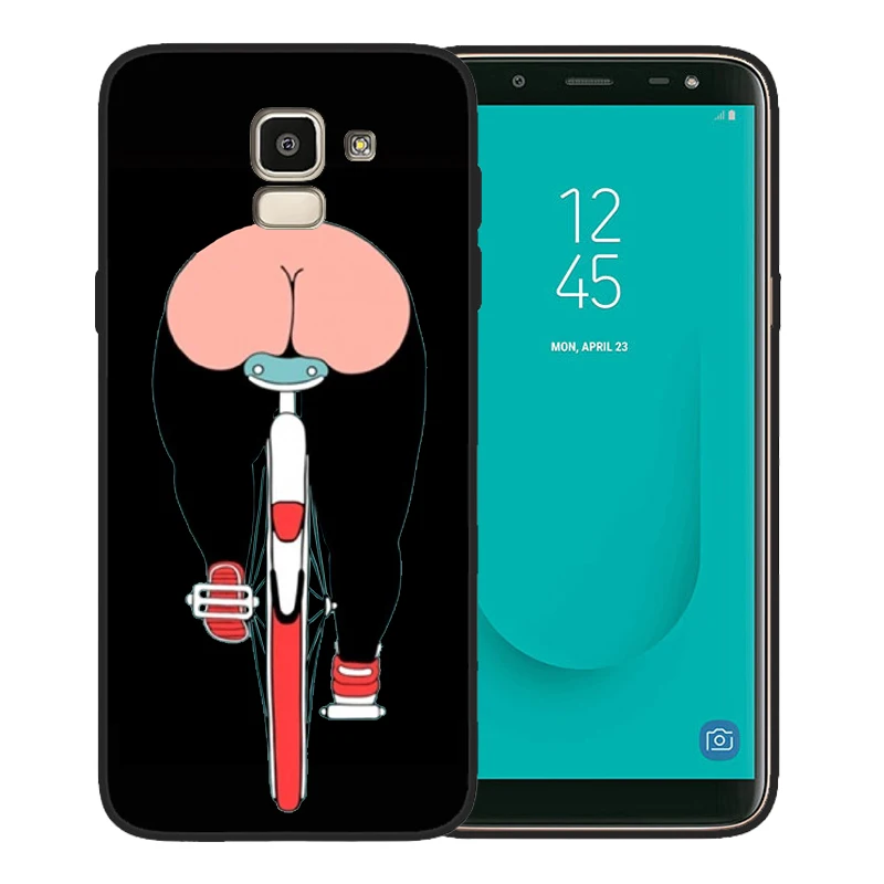 Чехол для девушек с татуировкой Samsung Galaxy J3 J5 J7 J4 J6 J8 S11 S11E S10 S8 S6 S7 S9 Plus мягкий