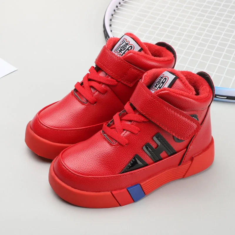 Хлопковая обувь для мальчиков Осень зима 2020 бархатная детская спортивная