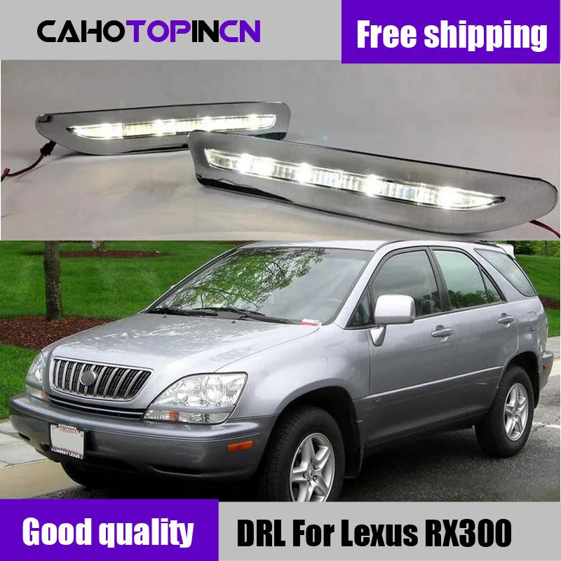 Светодиодные дневные ходовые огни светильник для Lexus RX300 RX330 RX350 1999 2000