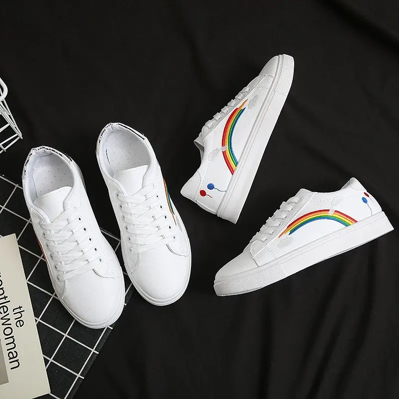 

Women Sneakers Casual Shoes Lac-up women Shoes Lightweight Comfortable Breathable Walking Sneakers Tenis masculino Zapatillas