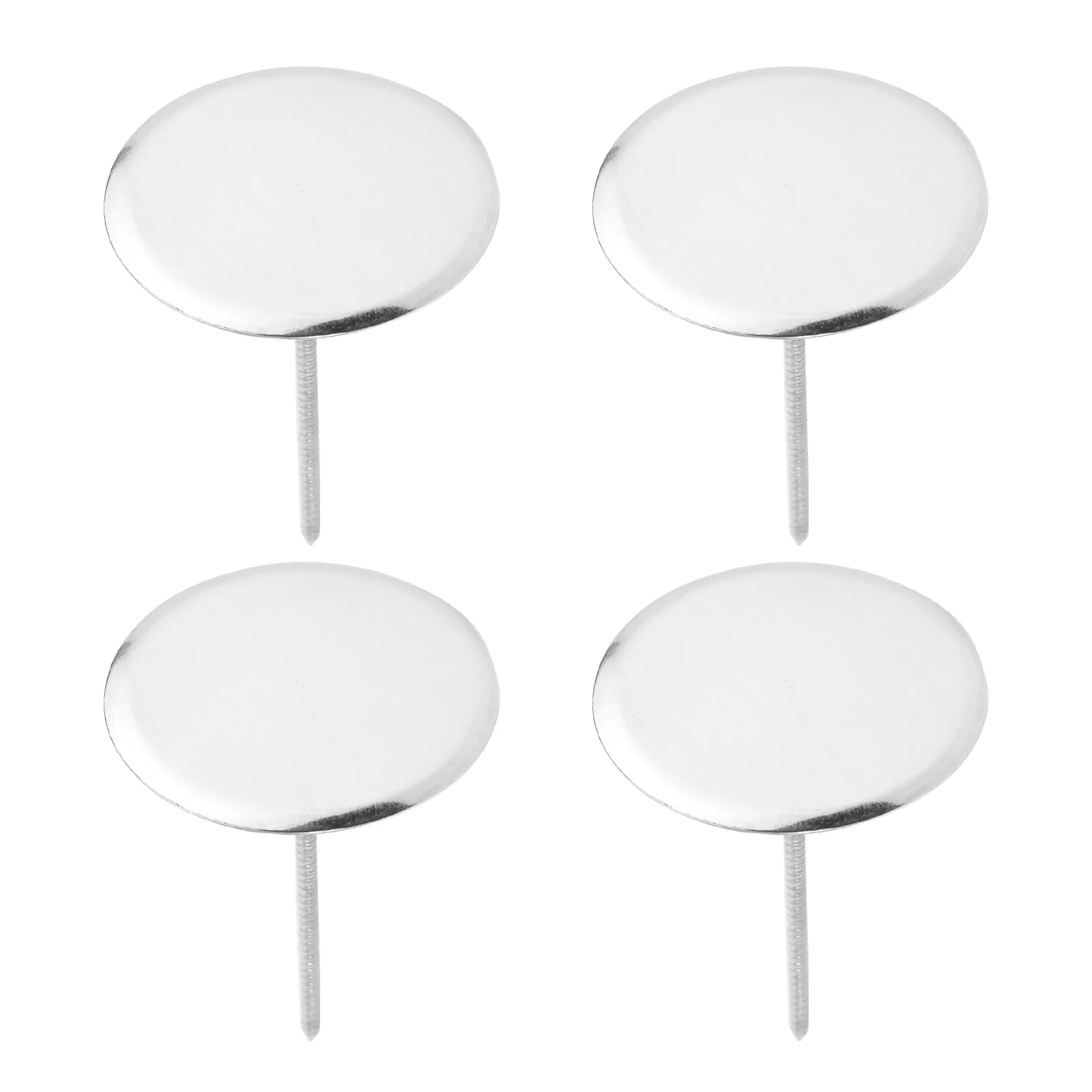 

4 Pcs Stainless Steel Cake Baking Heating Core Flower Decorating Nails Cake Cupcake Decor Tools (L, Diameter 5)