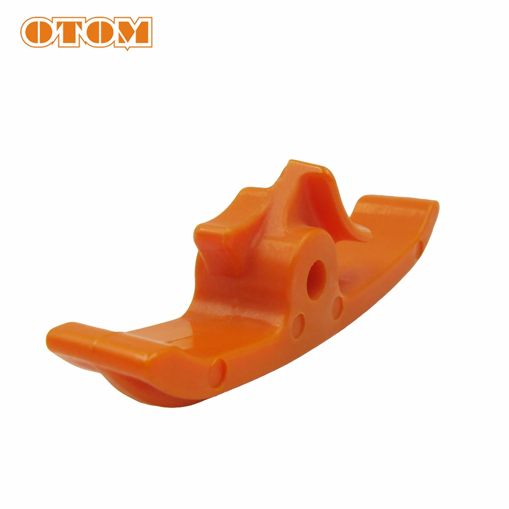 Orange OTOM маятник внедорожный мотоцикл цепь слайдер скользящая направляющая с тормозным шлангом зажим для KTM SX SXF XC 125 150 250 300 - Цвет: Orange