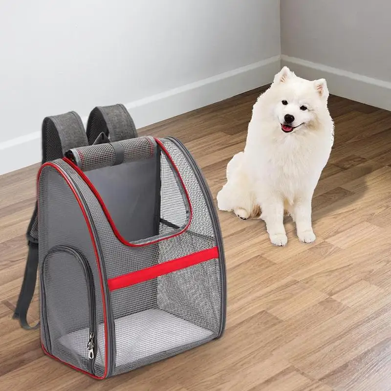 Дышащая кошка Carrier Рюкзак Большой Ёмкость кота собаки сумка для переноски