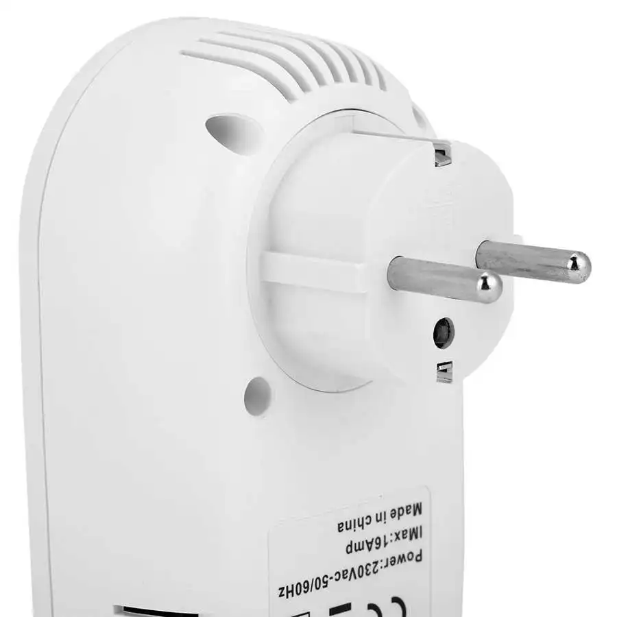 Wireless LCD Display Socket Digital Heating Thermostat Temperature Controller HY02TPR EU Plug Kitchen Outlet Tuya | Обустройство дома