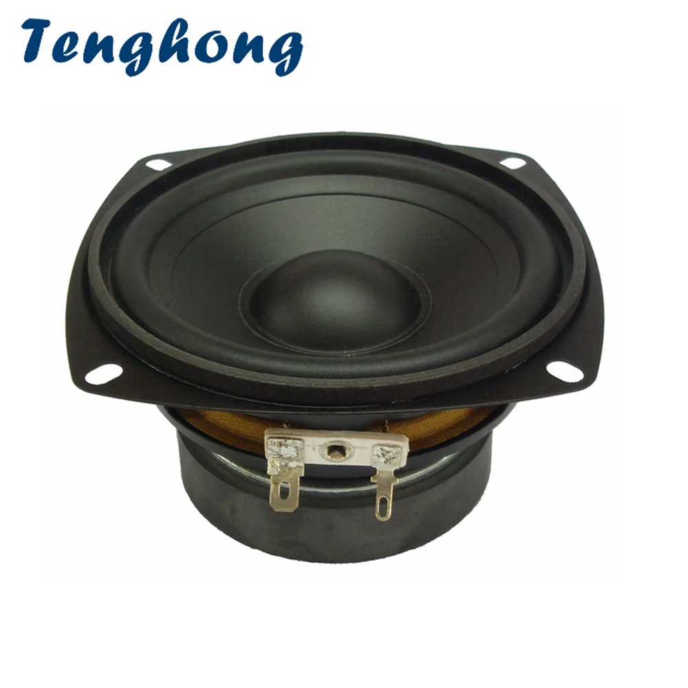 

Tenghong 4 Inch 30W Waterproof Speaker Unit Midrange Bass Car Auto Loudspeaker Outdoor Bathroom Speaker Stereo DIY