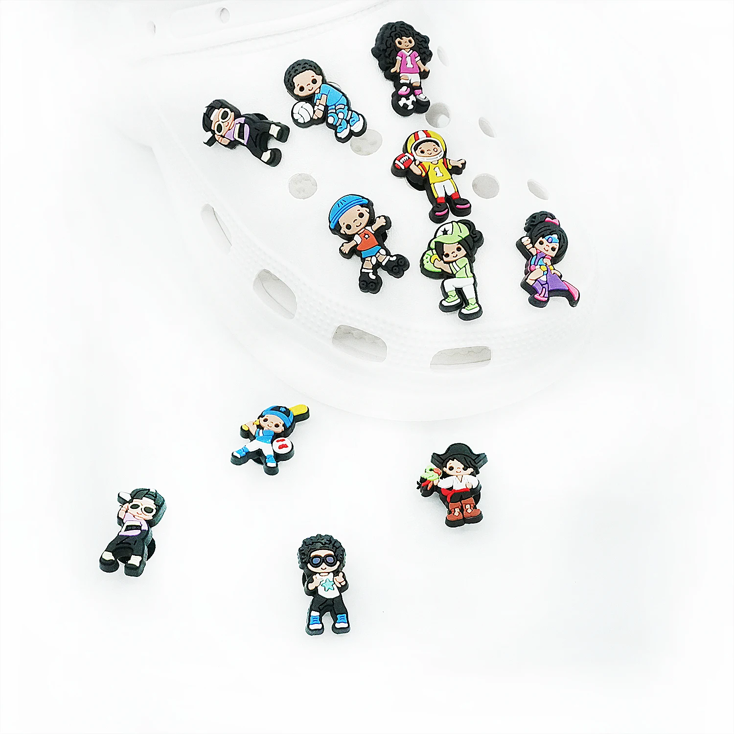 1 шт. Новинка Стайлинг обуви шармы для спортсменов пряжки уличный танцор Футбол