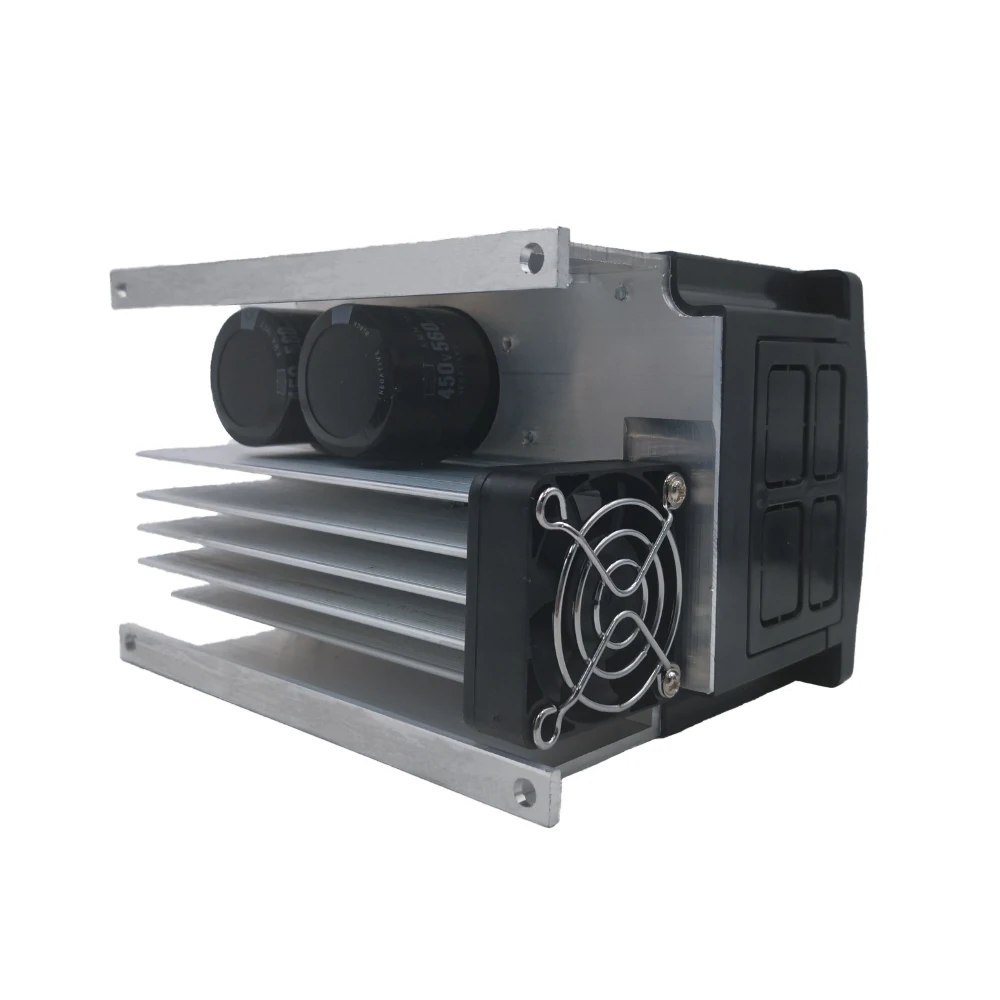 Частотный преобразователь VFD Inverter ZW-S2B серии 1.5 кВт / 2.2 кВт Однофазный 220 В Вход и трехфазный двигатель с кабелем наружной панели 2 м.