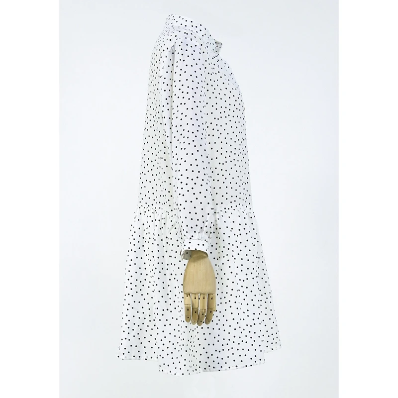 Новинка накидки на бикини Повседневная пляжная туника с Маленькая в горошек