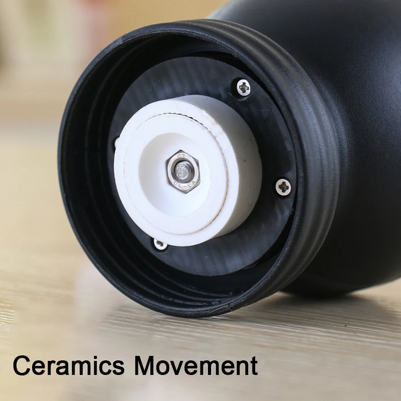 Ручная Керамическая коническая Кофемолка с двумя стеклянными банами для