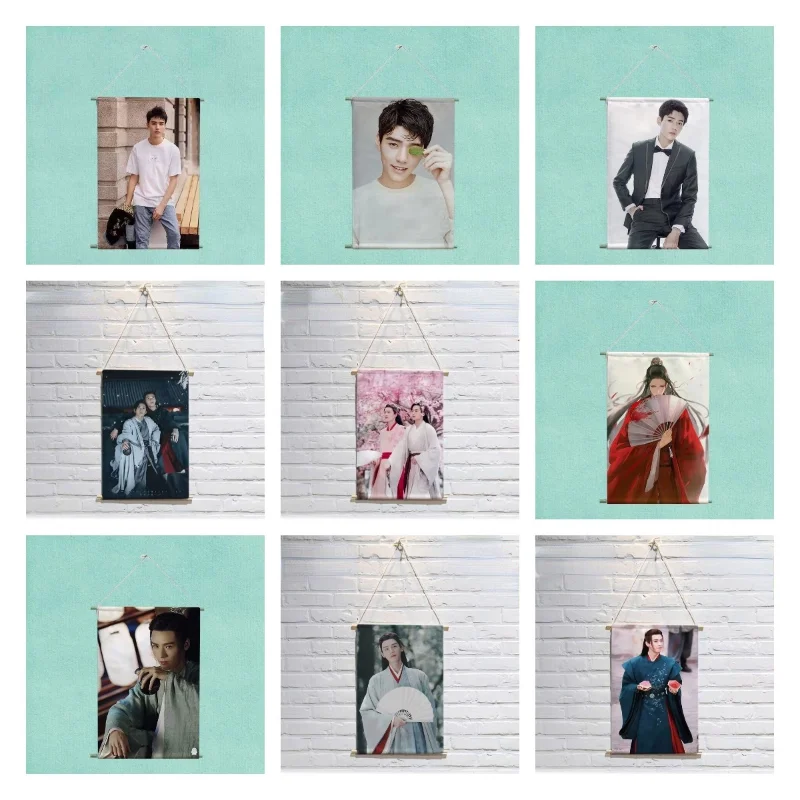 

«Слово за честь» Вэнь кексин Цзюнь роспись ткани звезды те же окружающие подарки творческий декор для студенческого общежития Висячие фото...