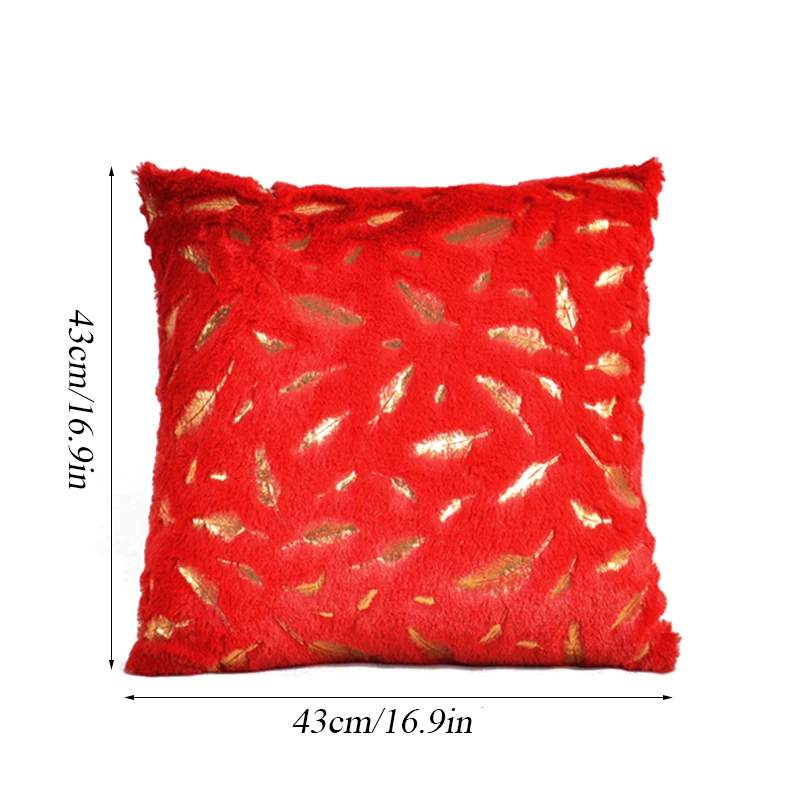 

Cushion Cover Sofa Decorative Pillows Cover Velvet Pillow Case for Living Room Car Decoration Kussenhoes 43*43 Home Decor