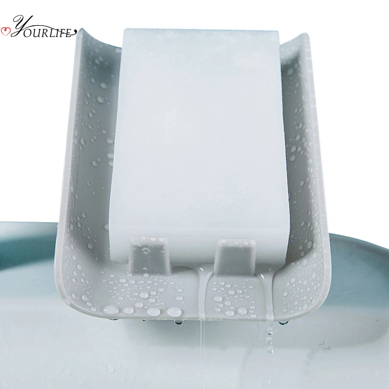 Творческий вертикальный держатель для мыла OYOURLIFE нескользящий дренаж ванной
