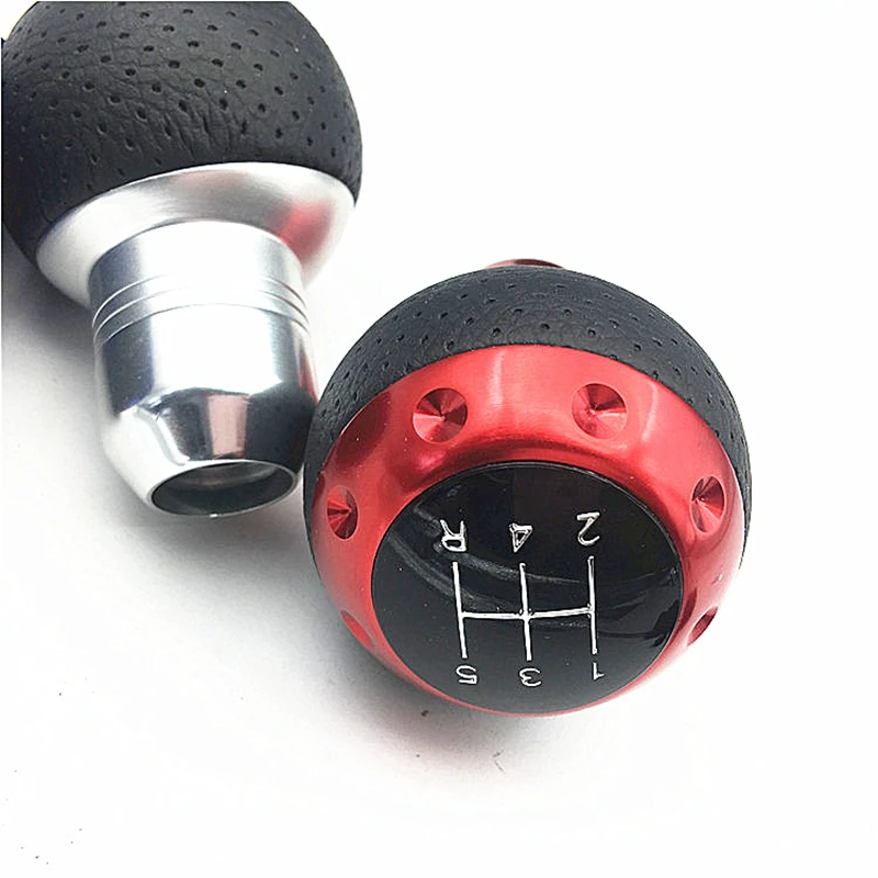 

Car Speed Manual Gear Shift Knob, Level 5 Shift Knob Color Suitable for Most Manual Transmission Cars