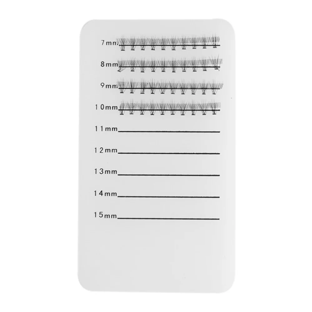 

1pc Acrylic Eyelash Display Board with Scale Handheld Eyelashes Display Stand Tray Eyelash Extension Supplies