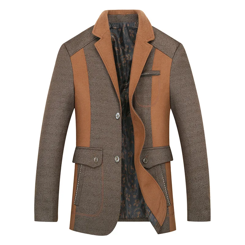 Новинка 2019 стильное зимнее шерстяное пальто приталенные куртки модная верхняя