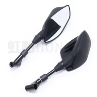 a pair motorcycle rear view mirror scooter mirrors for honda yamaha suzuki benelli motorbike accessories 8mm 10mm universal