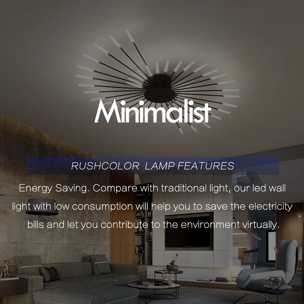 

Nordic LED Chandelier Lamps for Home Living Room Dining Bedroom Decoration Indoor Loft Villa Hanging LED Lights Lighting Fixture