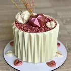 Трафарет для украшения торта, 3D узор, кружево, шоколадный трафарет, Муса, форма для украшения торта, кухни