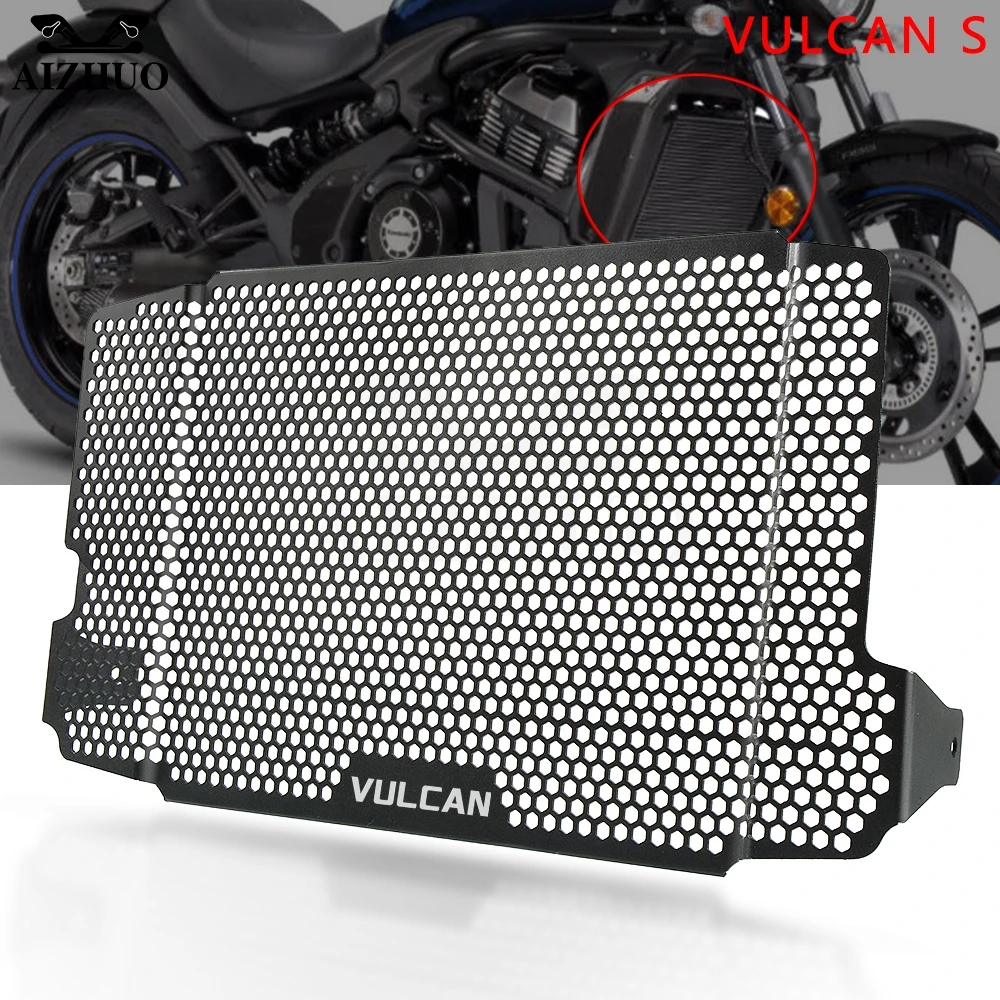 

Motorcycle Aluminium Radiator Guard Grille Cover Protector FOR KAWASAKI Vulcan S 2015 2016 2017 2018 2019 2020 2021 Accessories