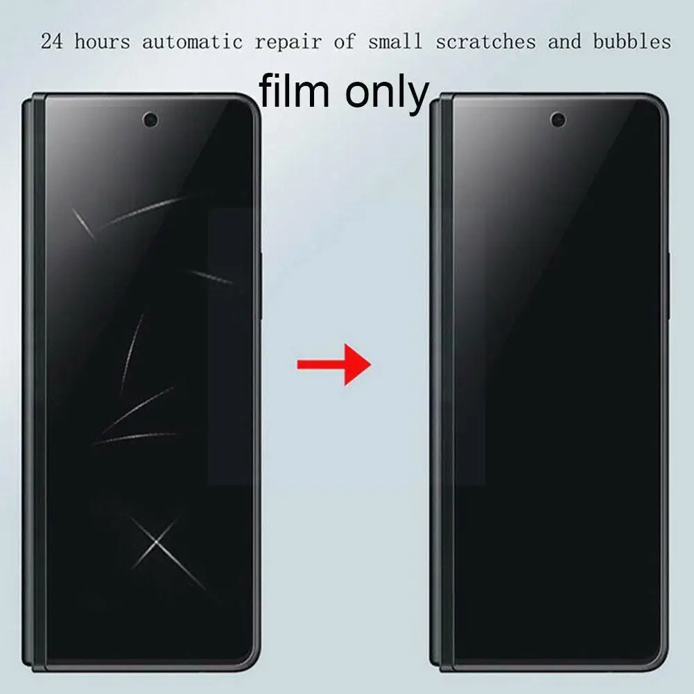 

Hydrogel Film For Samsung Z Fold 3 5g Mobile Phone Full-screen Screen Soft Anti No Protector Film Film Privacy Fingerpr G3I8