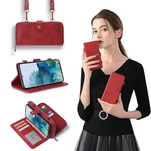 MEGSHI-020 Separate Detachable wallet Leather phone case for pixel 3 pixel 3XL pixel 5 pixel 4A5G pixel 4XL OnePlus8 OnePlus8t