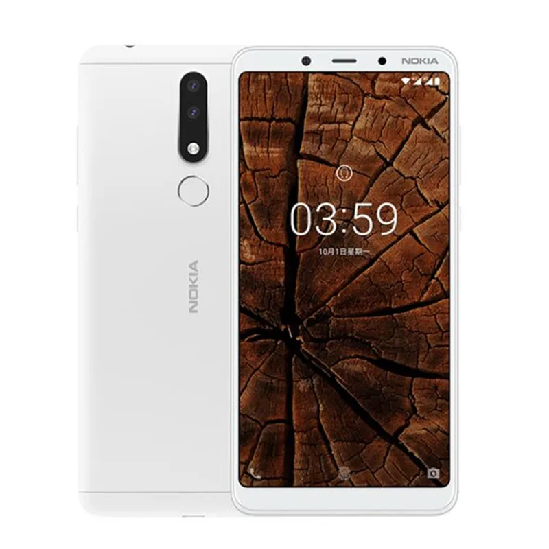 NOKIA 3,1 плюс мобильный телефон, 3 Гб оперативной памяти, Оперативная память 32GB Встроенная память 6,0 дюймов 18:9 Helio P22 Восьмиядерный Android 8 13+ 8 Мп функция отпечатков пальцев, 4G, LTE смартфон