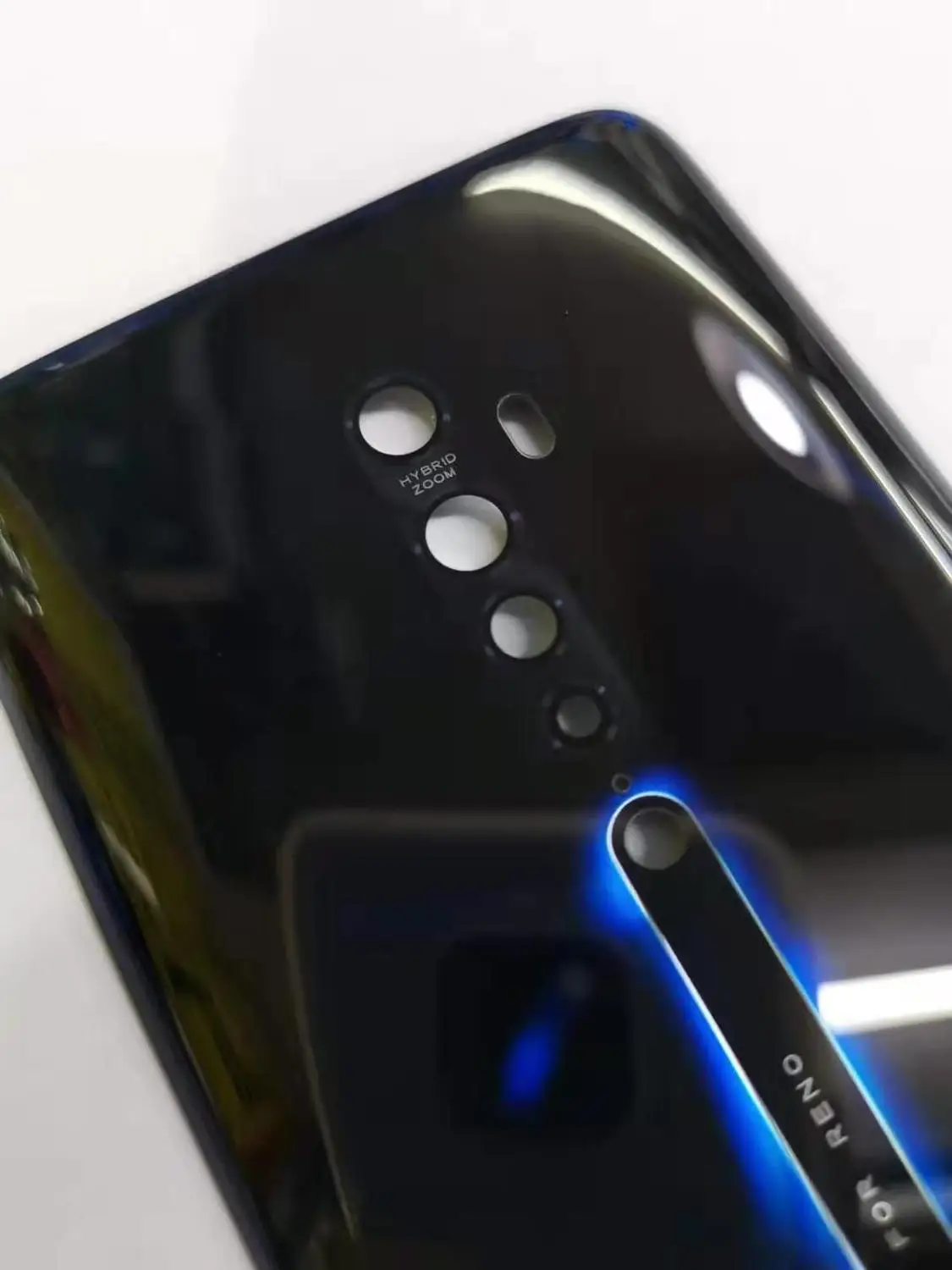 100% оригинальная Стеклянная Крышка батарейного отсека для OPPO Reno 2 задняя крышка